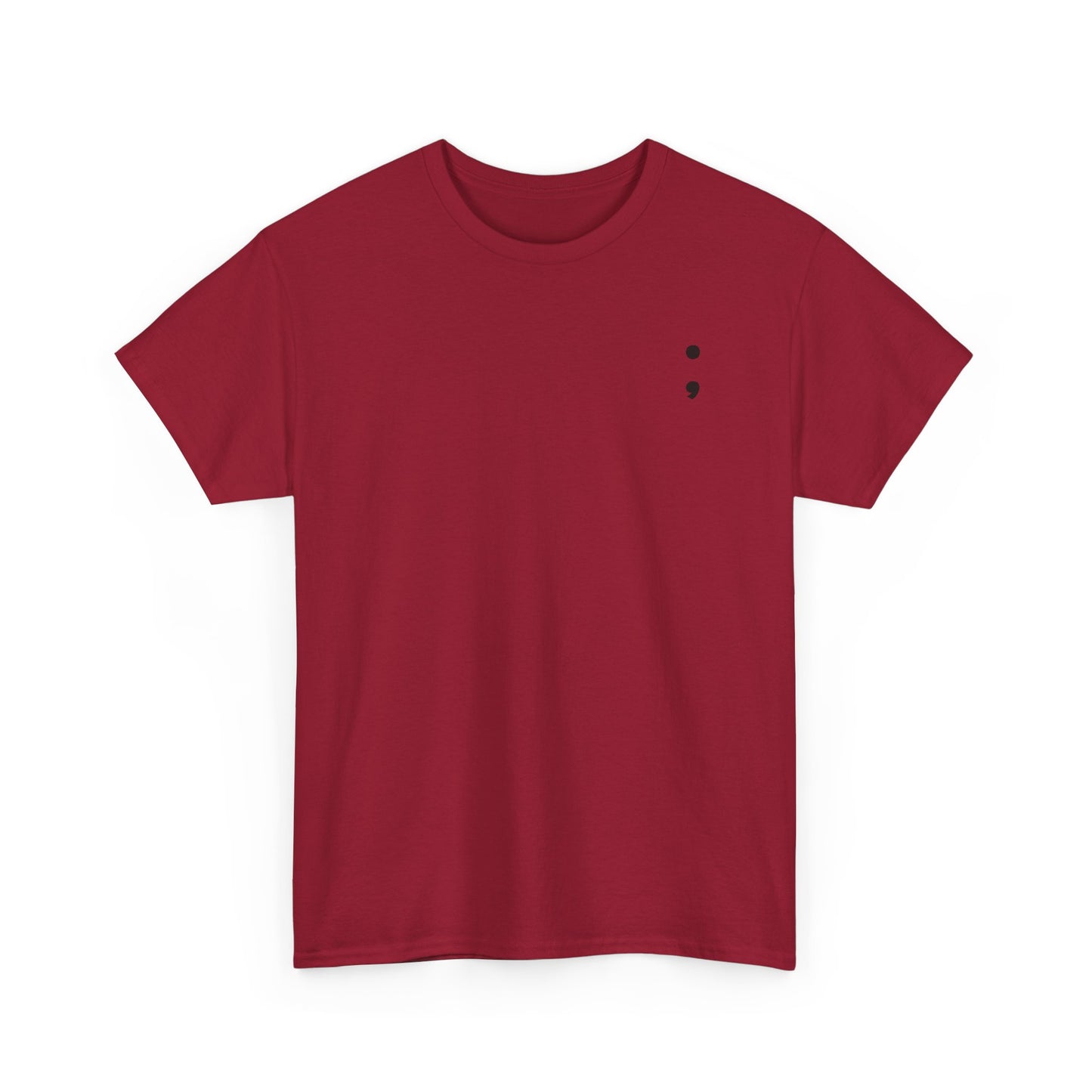 Unisex Heavy Cotton Tee "Don't stop Believing in Yourself"