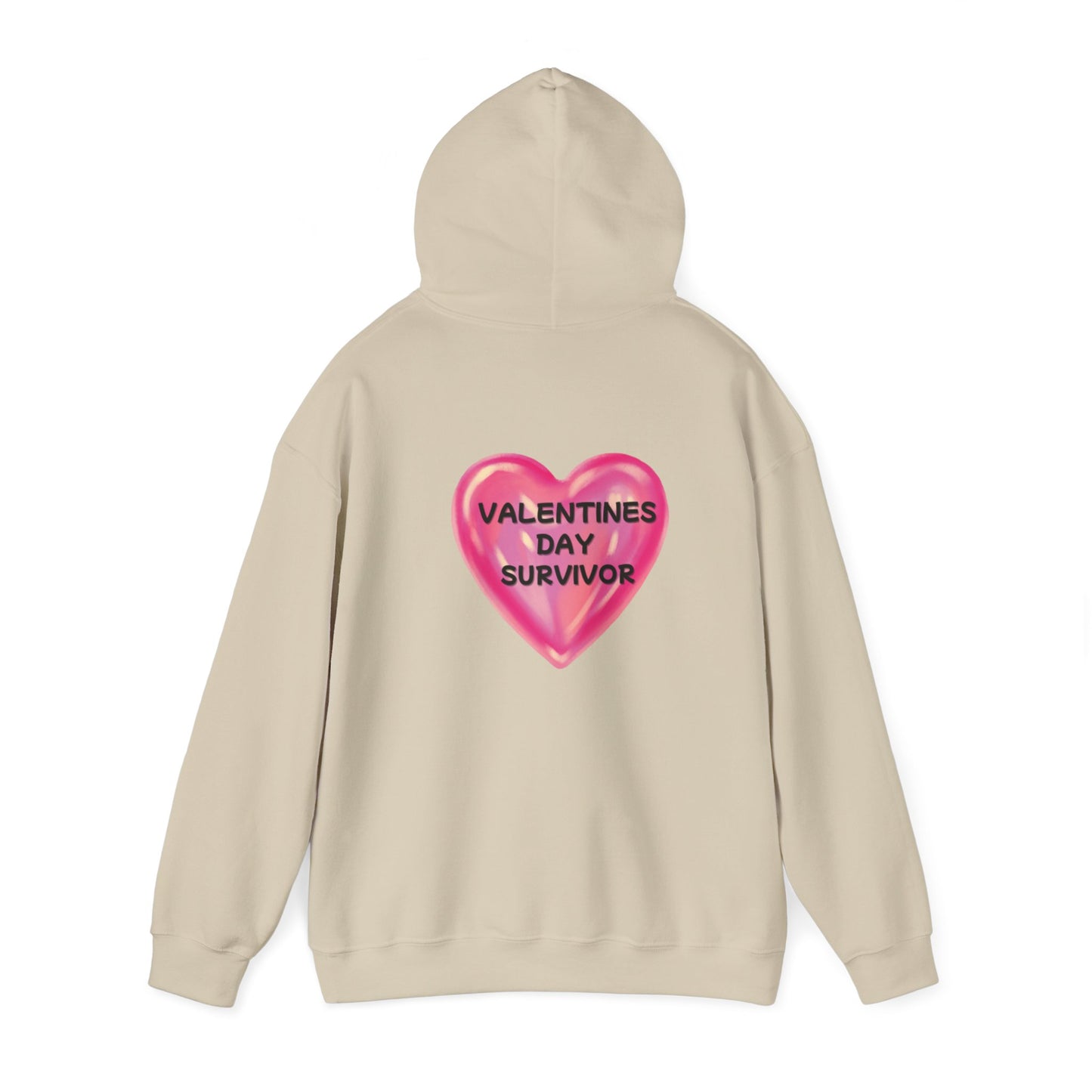 Unisex Heavy Blend™ Hooded Sweatshirt "Valentines Day Survivor"