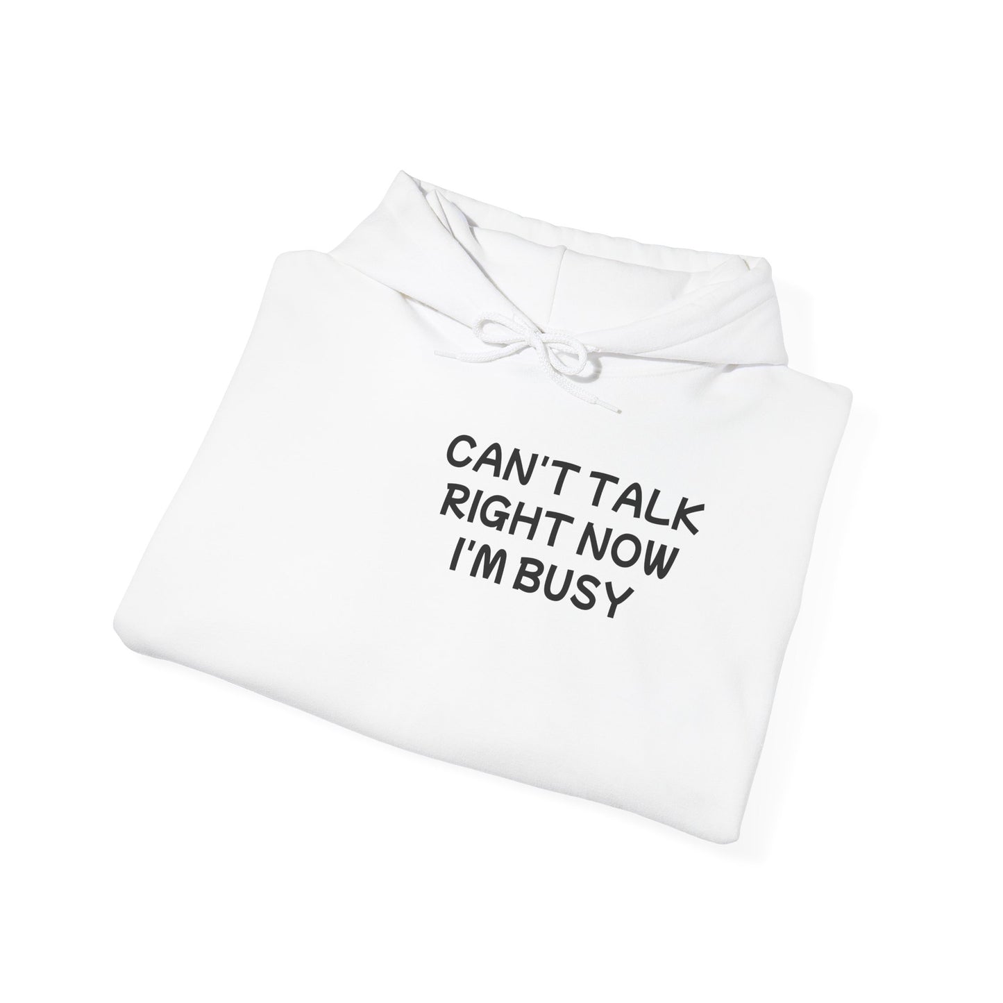 Unisex Heavy Blend™ Hooded Sweatshirt "Can't talk right now, I'm busy fighting demons in my head"