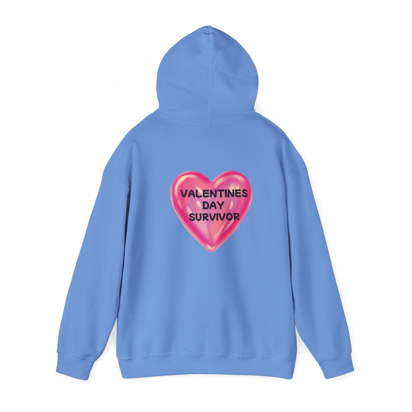 Unisex Heavy Blend™ Hooded Sweatshirt "Valentines Day Survivor"