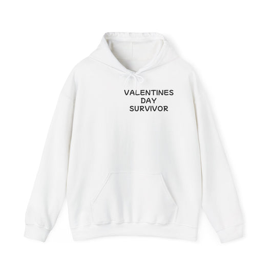 Unisex Heavy Blend™ Hooded Sweatshirt "Valentines Day Survivor"