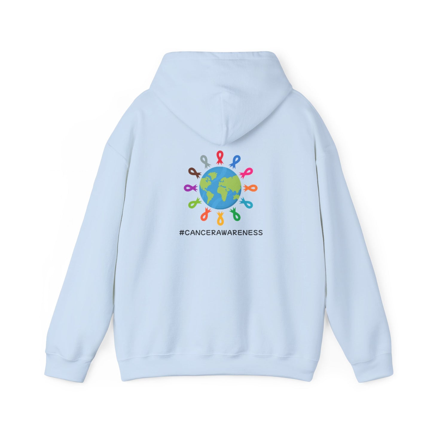 Unisex Heavy Blend™ Hooded Sweatshirt "Cancer Awareness"