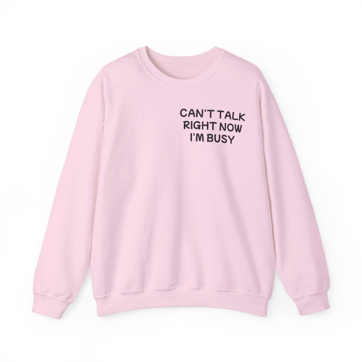 Unisex Heavy Blend™ Crewneck Sweatshirt "Can't talk right now, I'm busy fighting demons in my head"