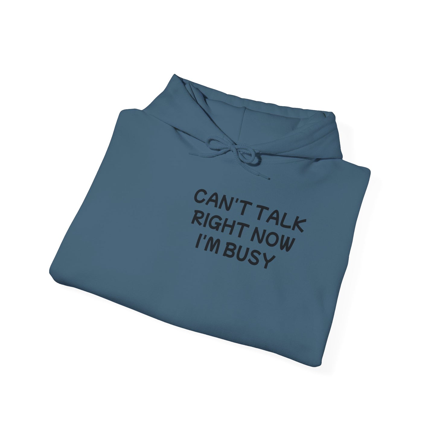 Unisex Heavy Blend™ Hooded Sweatshirt "Can't talk right now, I'm busy fighting demons in my head"