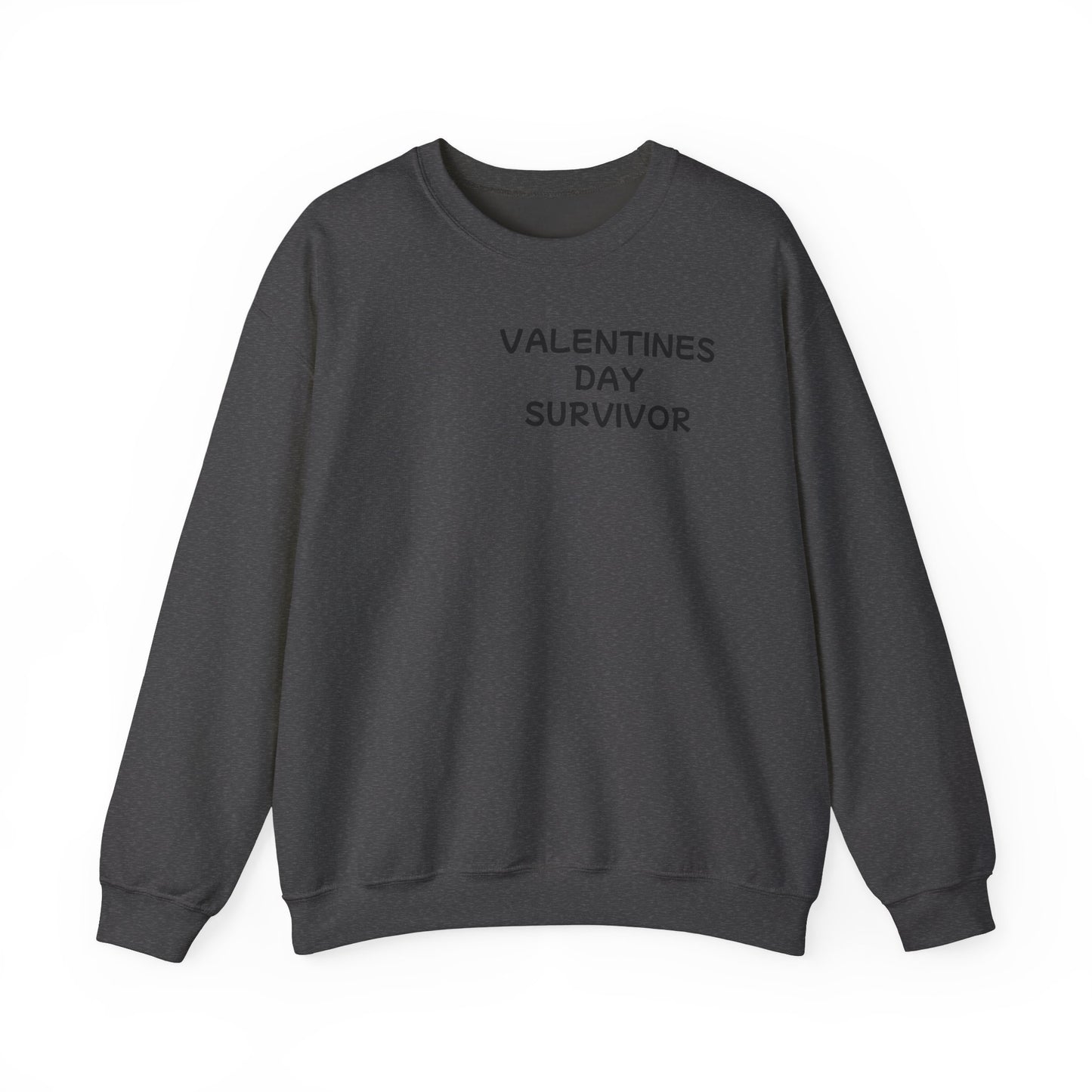 Unisex Heavy Blend™ Crewneck Sweatshirt "Valentines Day Survivor"