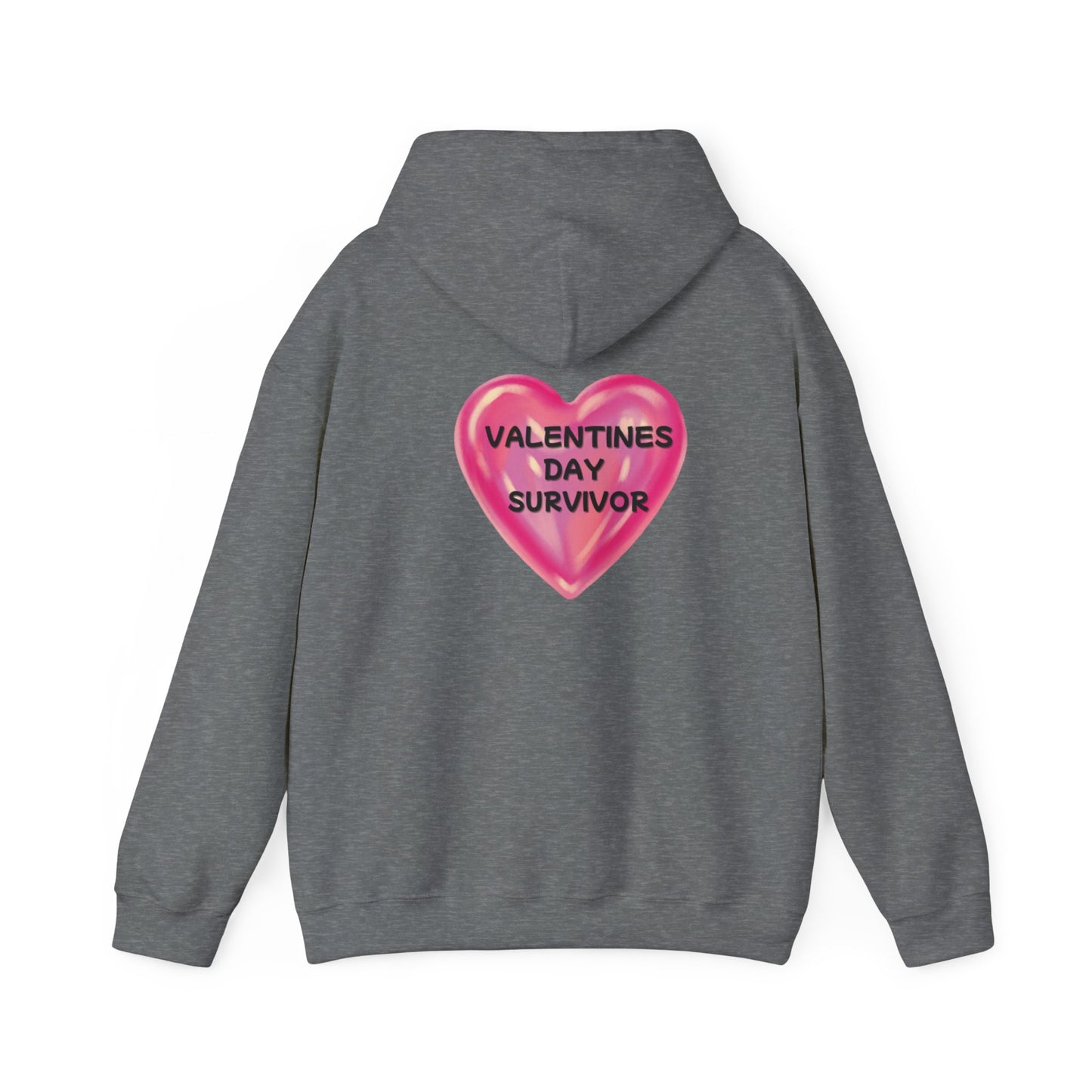 Unisex Heavy Blend™ Hooded Sweatshirt "Valentines Day Survivor"