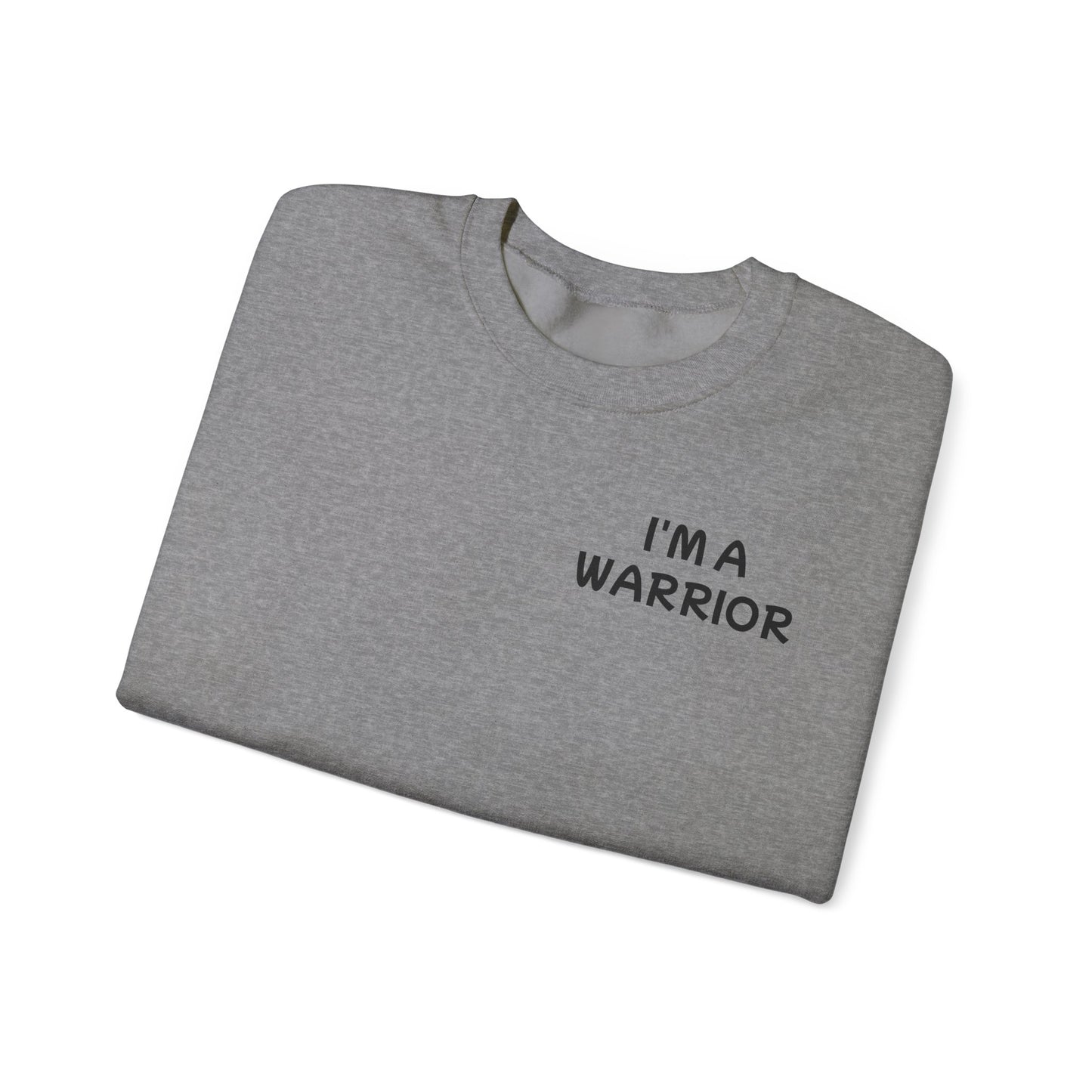 Unisex Heavy Blend™ Crewneck Sweatshirt "I'm a Warrior"