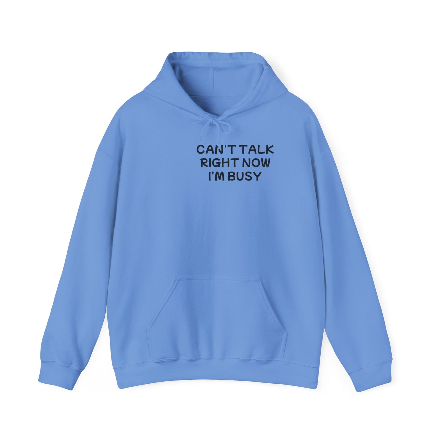 Unisex Heavy Blend™ Hooded Sweatshirt "Can't talk right now, I'm busy fighting demons in my head"