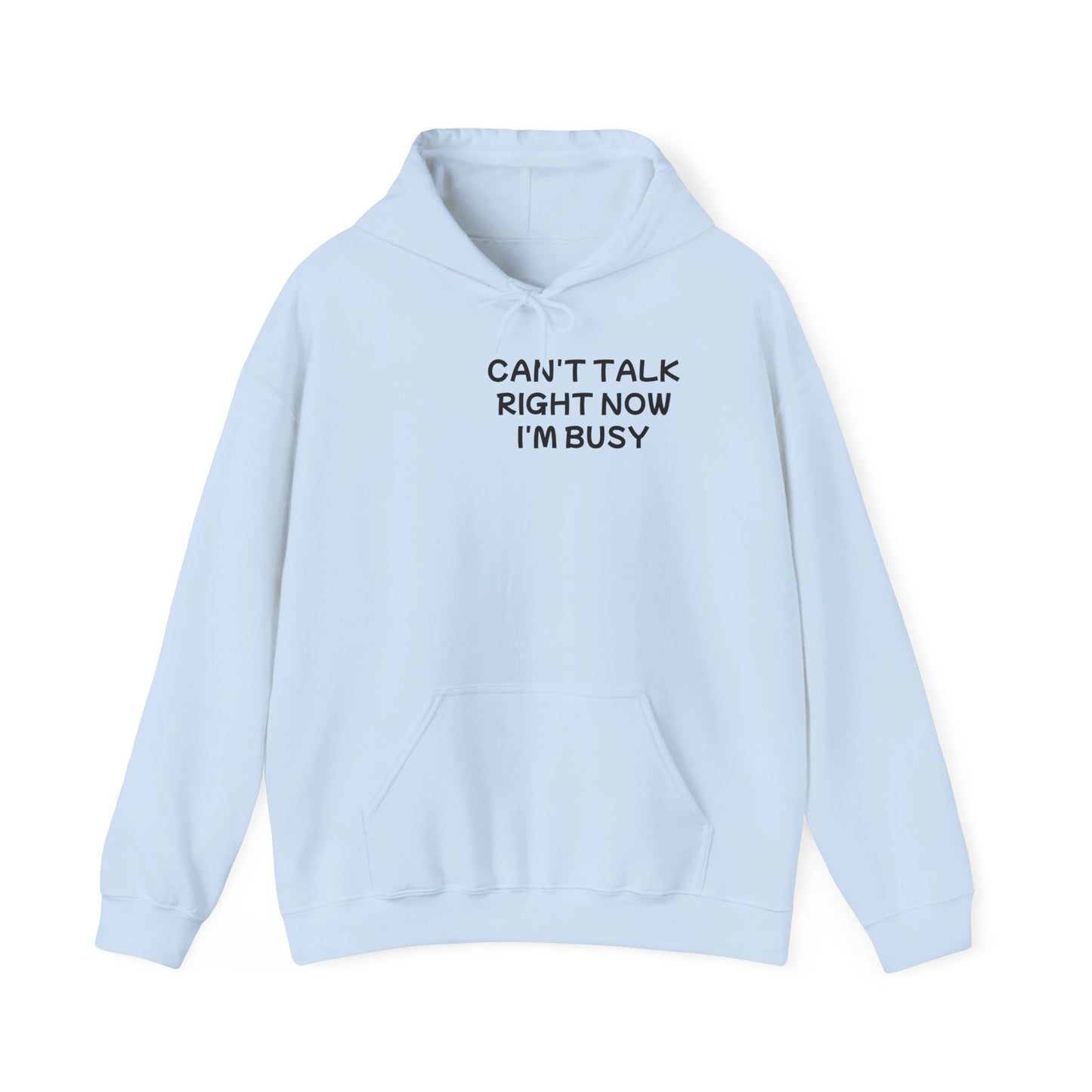 Unisex Heavy Blend™ Hooded Sweatshirt "Can't talk right now, I'm busy fighting demons in my head"