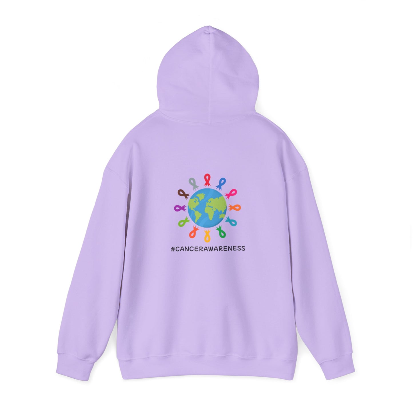 Unisex Heavy Blend™ Hooded Sweatshirt "Cancer Awareness"