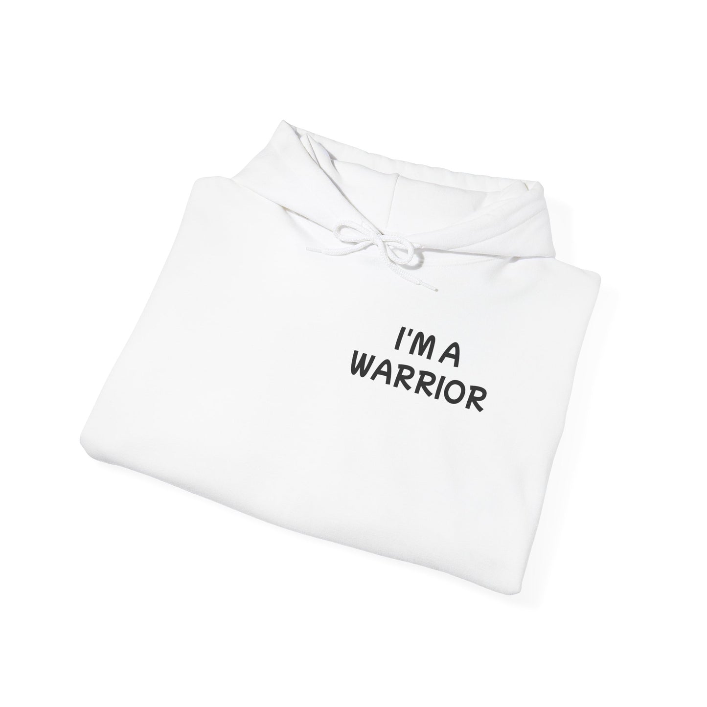 Unisex Heavy Blend™ Hooded Sweatshirt "I'm a Warrior"