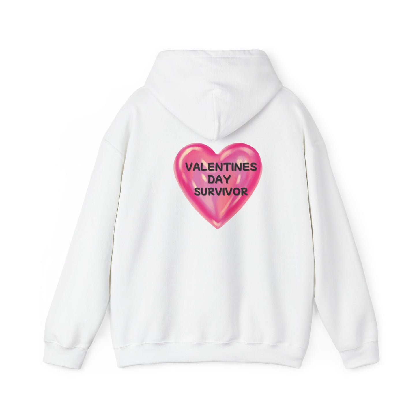 Unisex Heavy Blend™ Hooded Sweatshirt "Valentines Day Survivor"