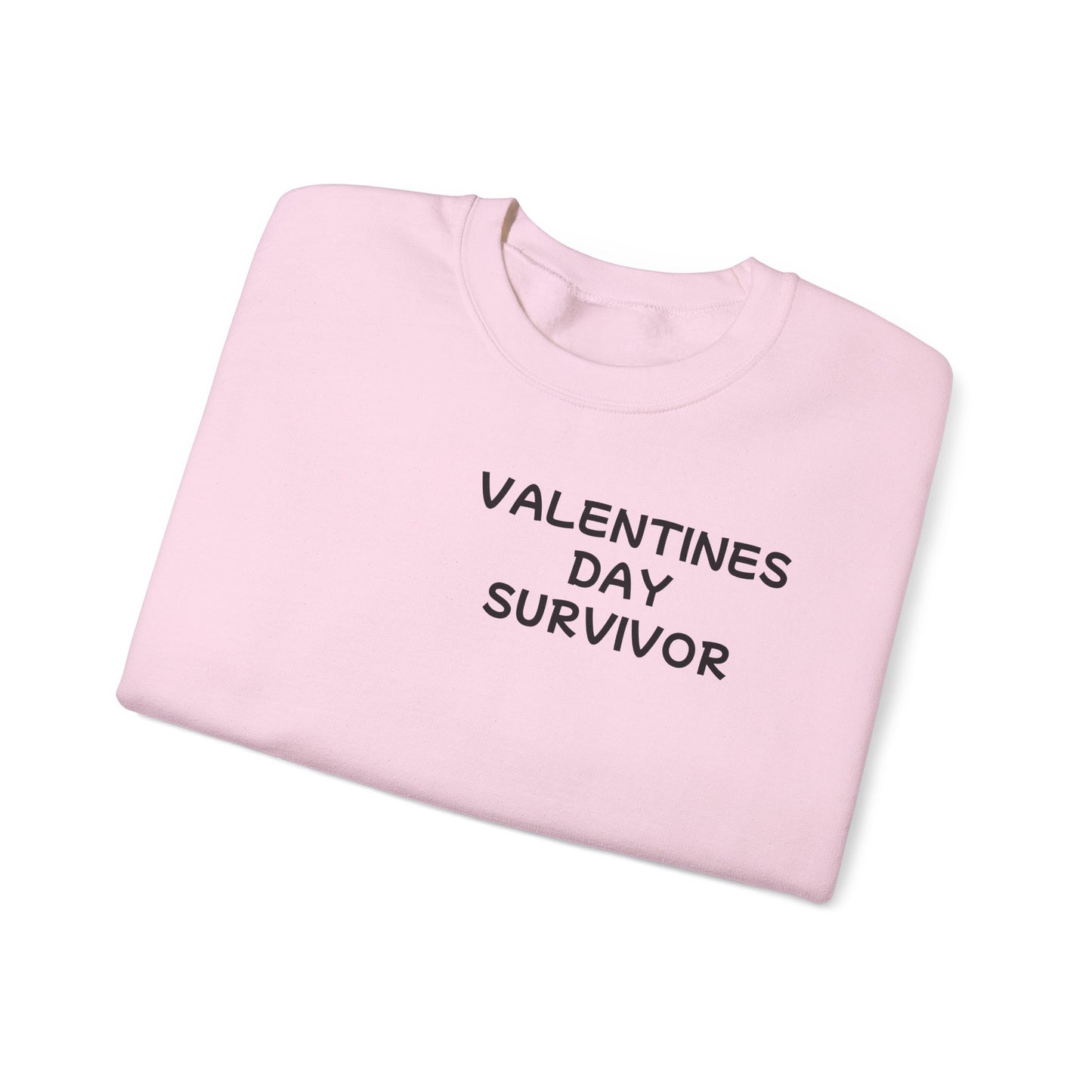 Unisex Heavy Blend™ Crewneck Sweatshirt "Valentines Day Survivor"