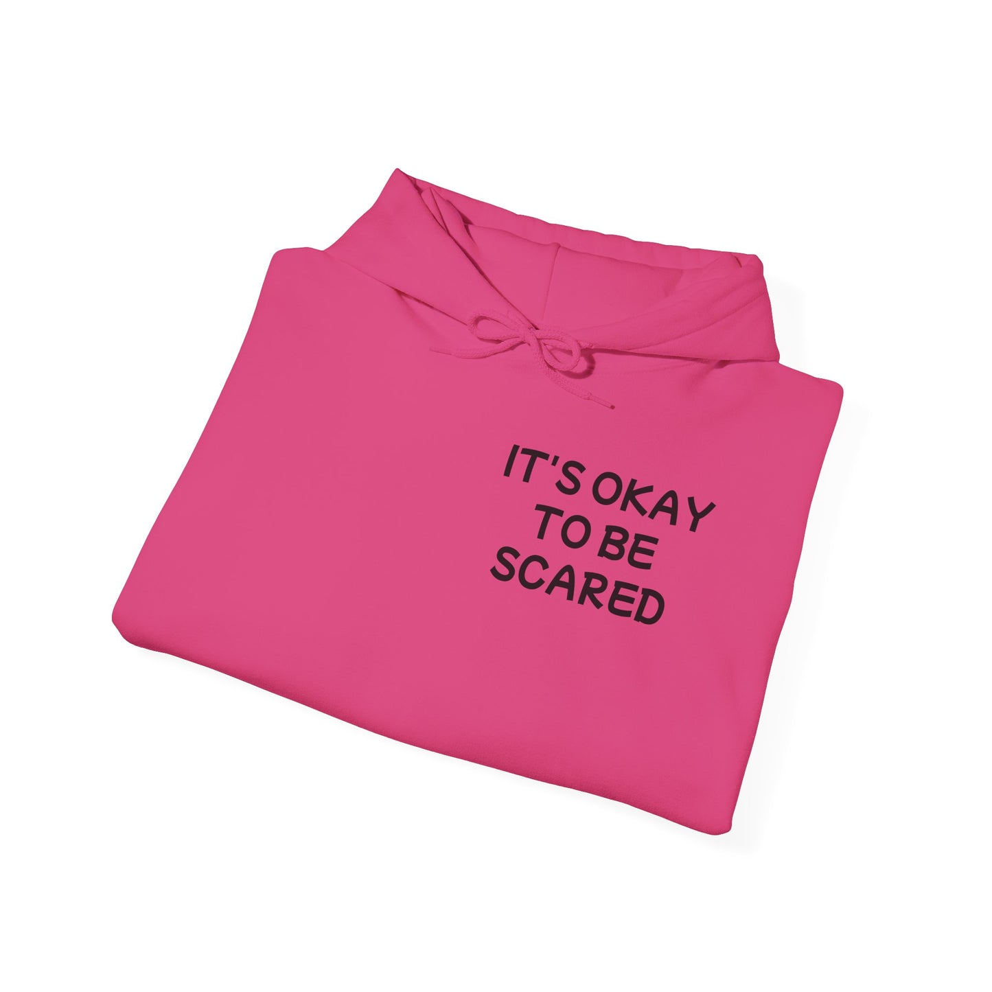 Unisex Heavy Blend™ Hooded Sweatshirt "It's okay to be Scared"