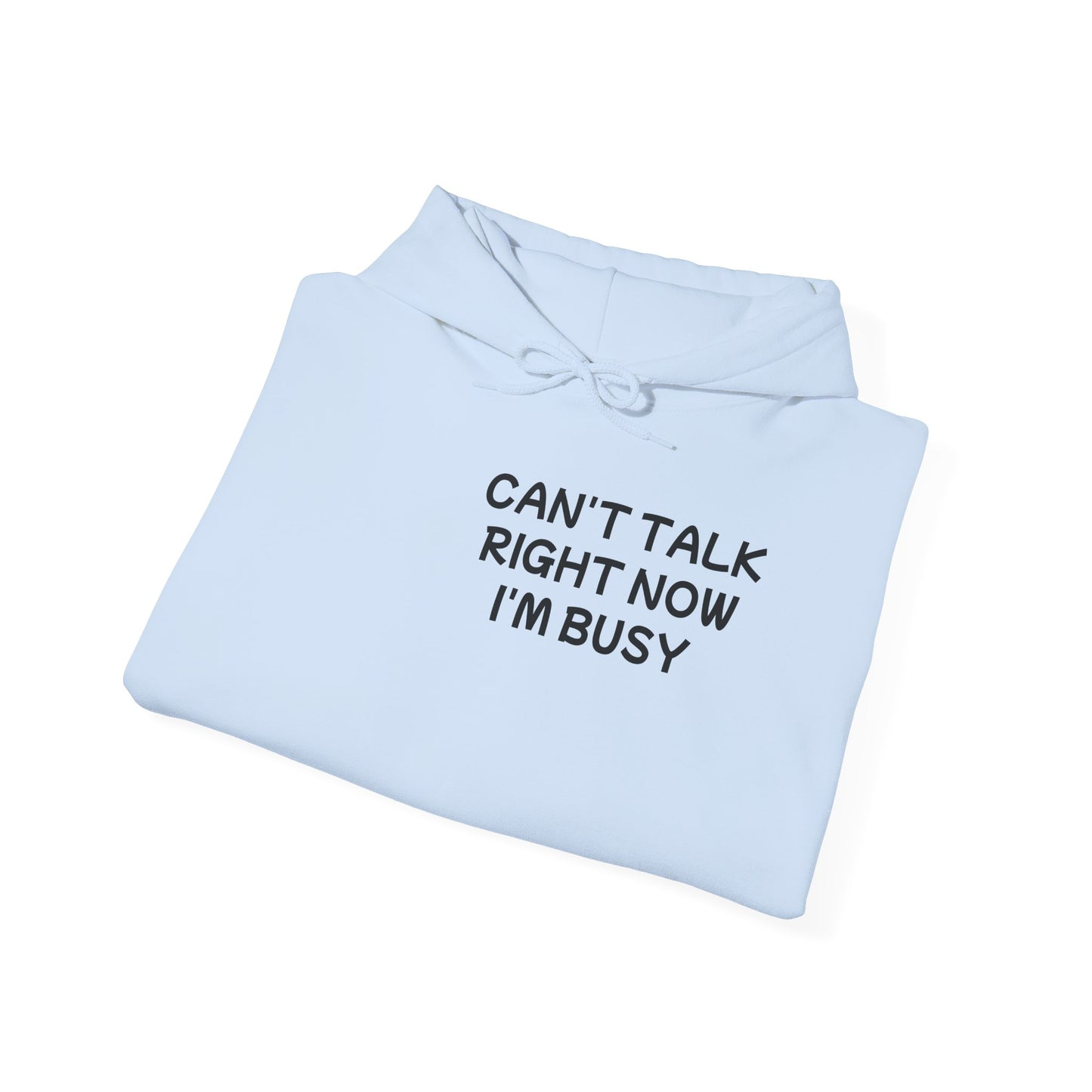 Unisex Heavy Blend™ Hooded Sweatshirt "Can't talk right now, I'm busy fighting demons in my head"