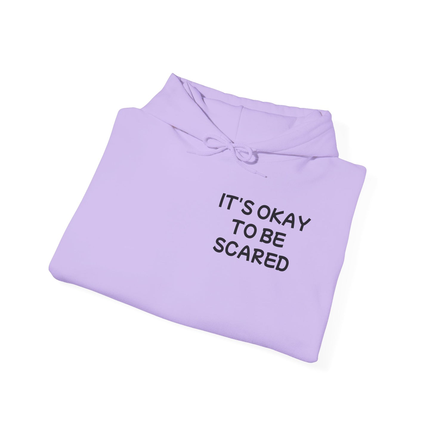 Unisex Heavy Blend™ Hooded Sweatshirt "It's okay to be Scared"