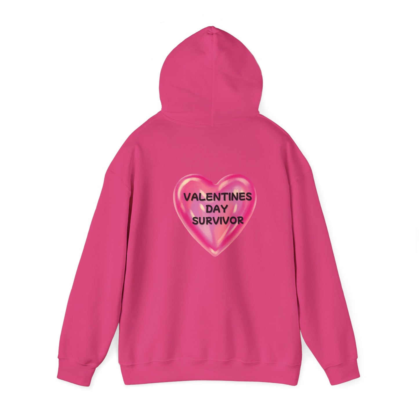 Unisex Heavy Blend™ Hooded Sweatshirt "Valentines Day Survivor"