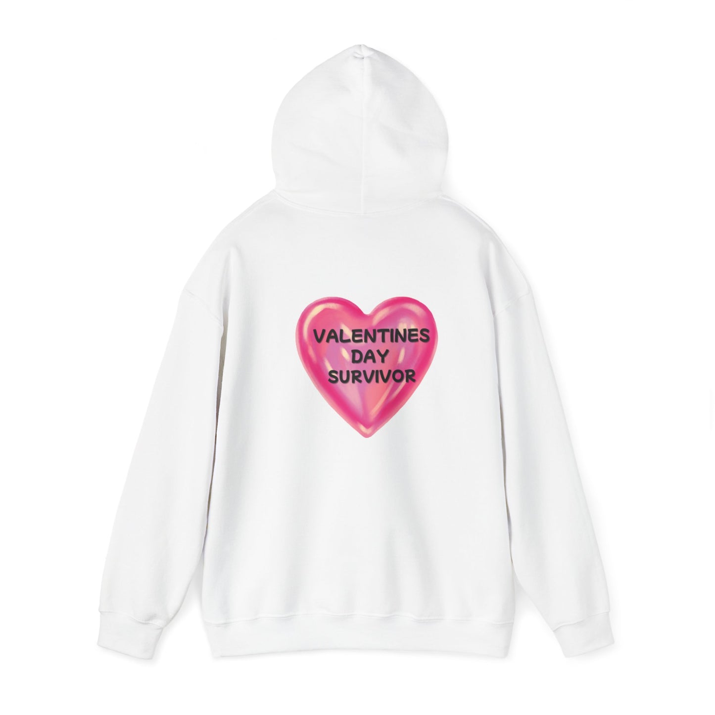 Unisex Heavy Blend™ Hooded Sweatshirt "Valentines Day Survivor"