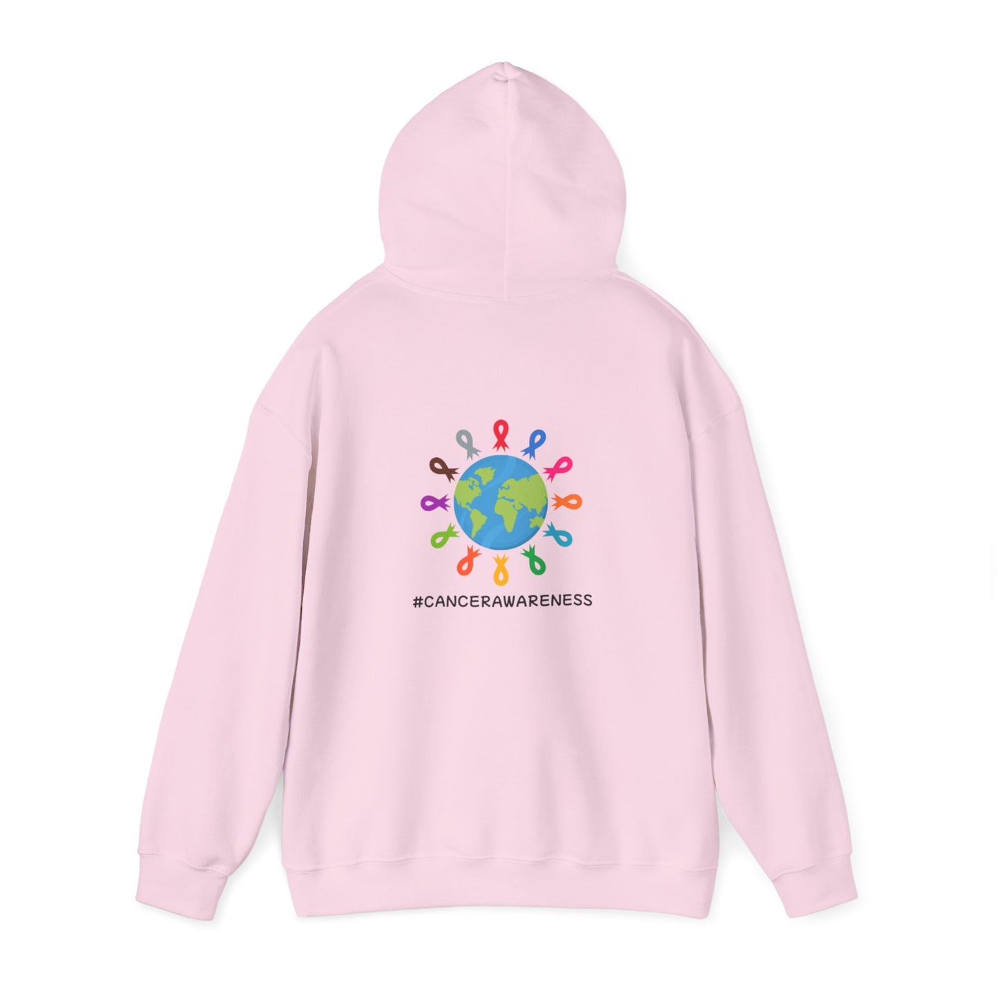 Unisex Heavy Blend™ Hooded Sweatshirt "Cancer Awareness"