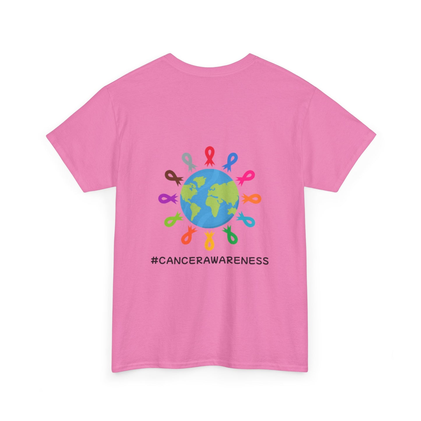 Unisex Heavy Cotton Tee "Cancer Awareness"