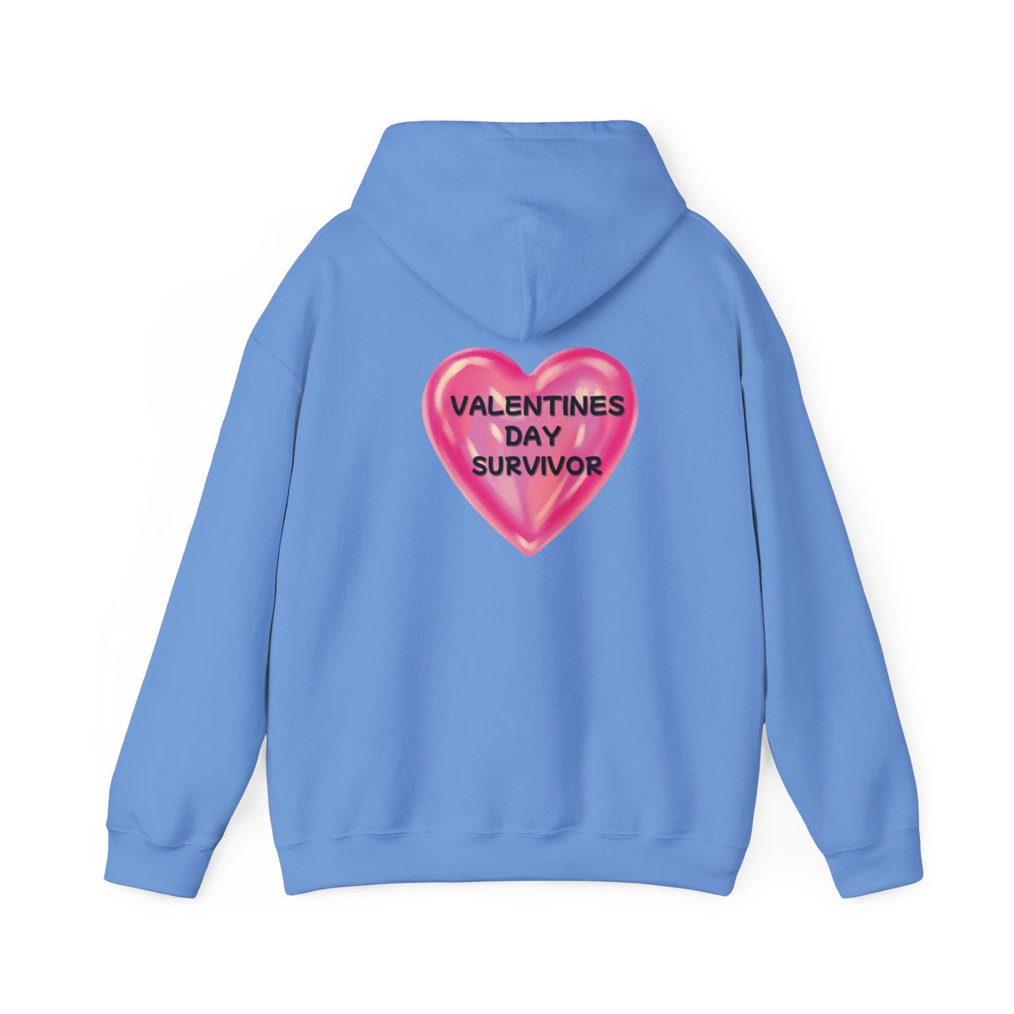 Unisex Heavy Blend™ Hooded Sweatshirt "Valentines Day Survivor"