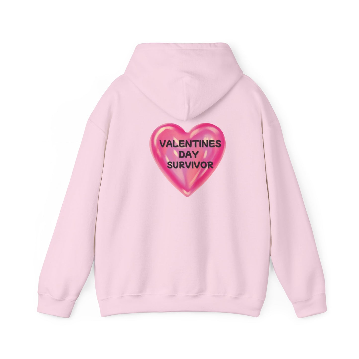 Unisex Heavy Blend™ Hooded Sweatshirt "Valentines Day Survivor"