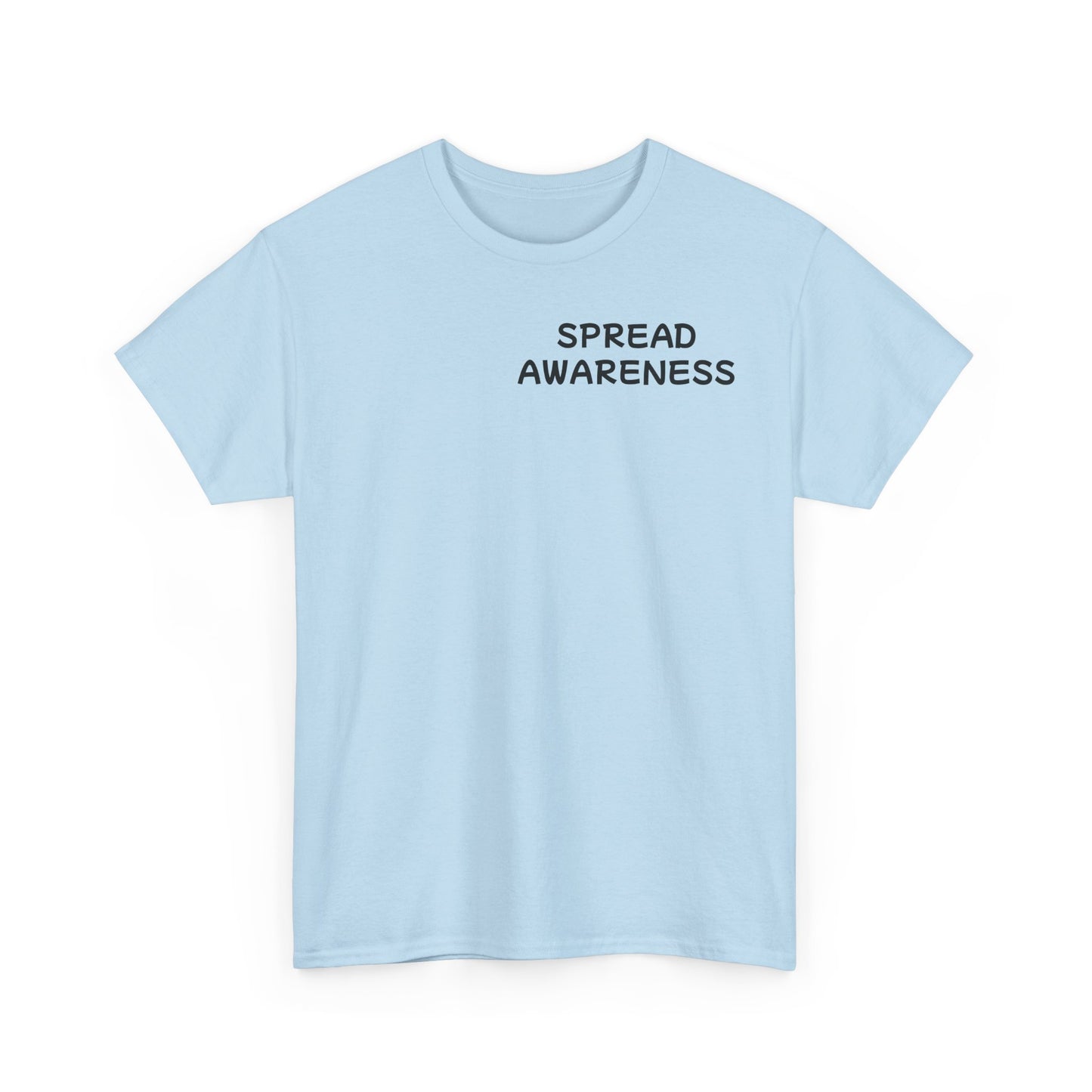 Unisex Heavy Cotton Tee "Cancer Awareness"