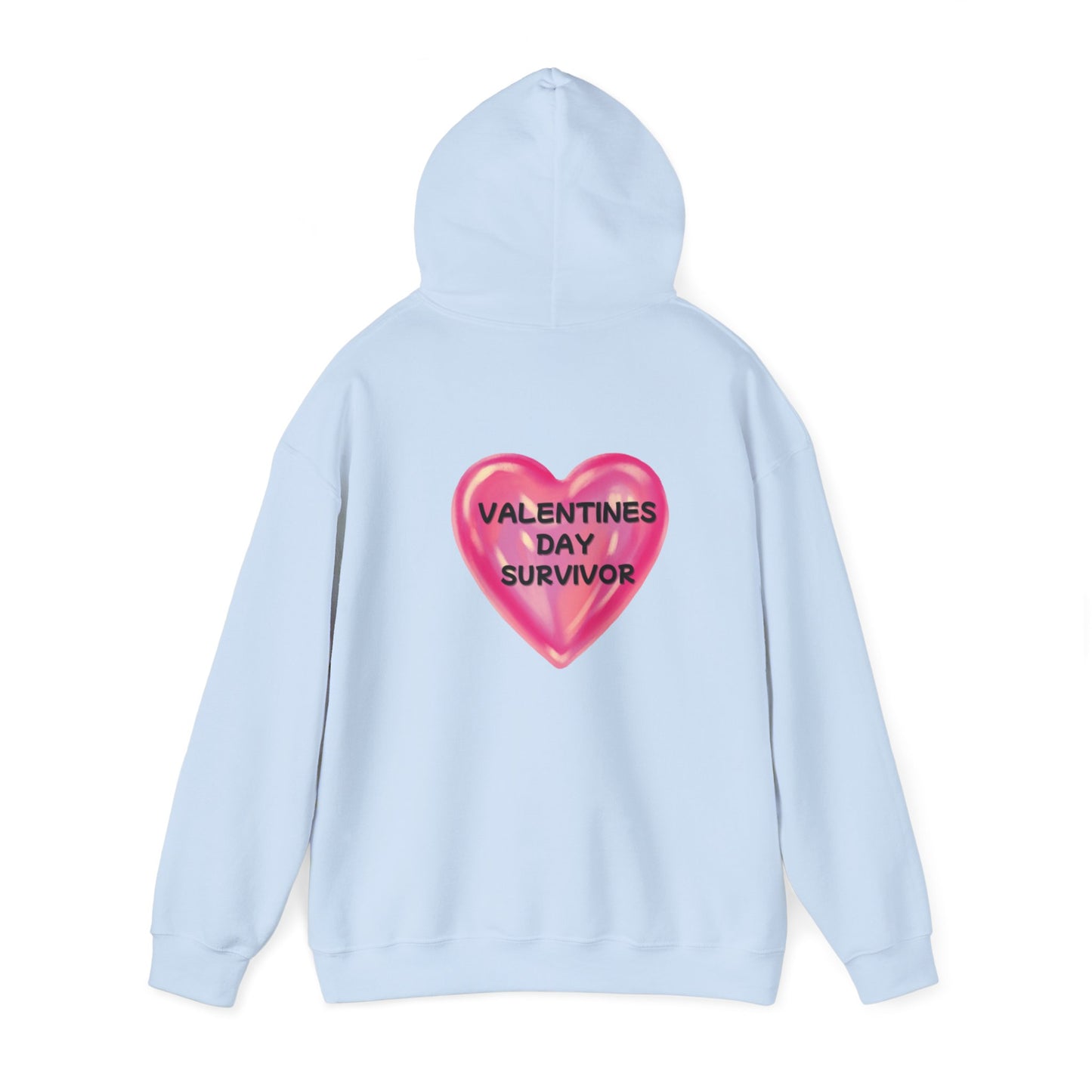 Unisex Heavy Blend™ Hooded Sweatshirt "Valentines Day Survivor"