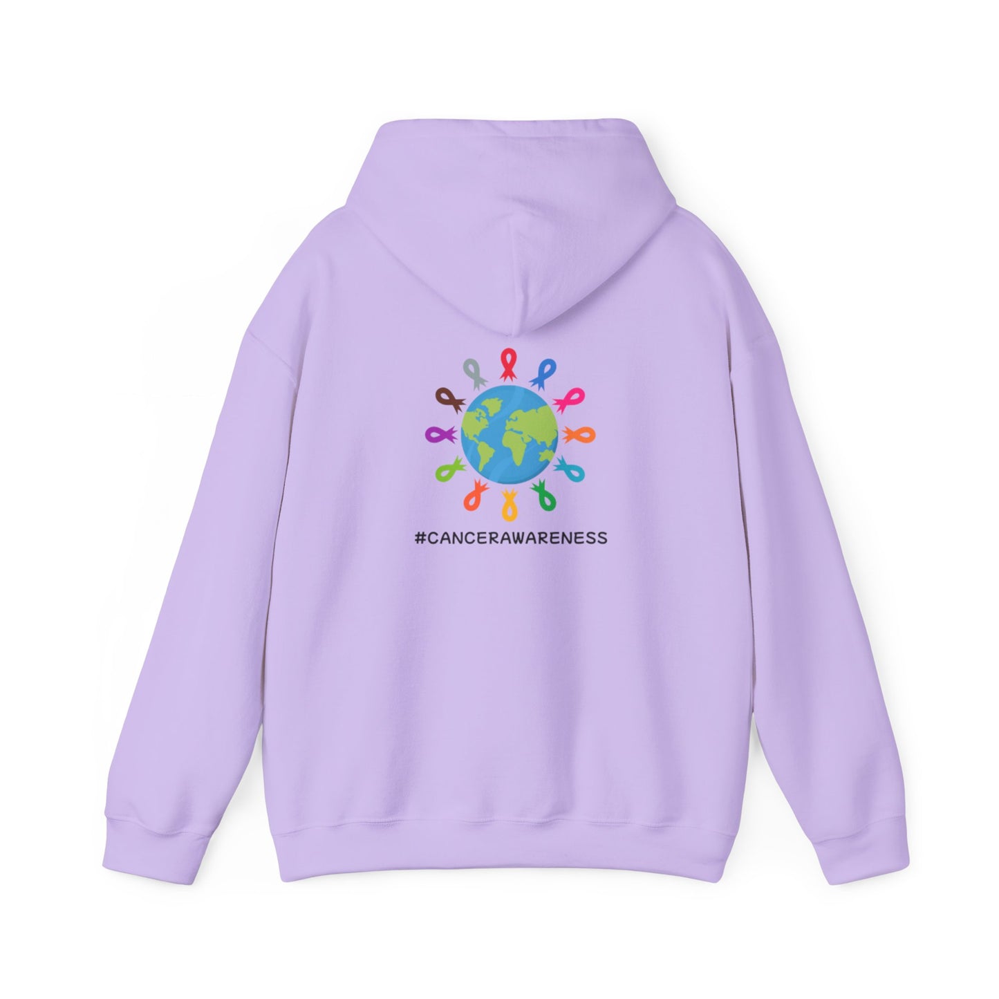 Unisex Heavy Blend™ Hooded Sweatshirt "Cancer Awareness"