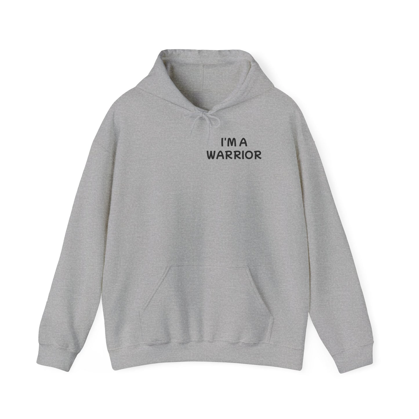 Unisex Heavy Blend™ Hooded Sweatshirt "I'm a Warrior"