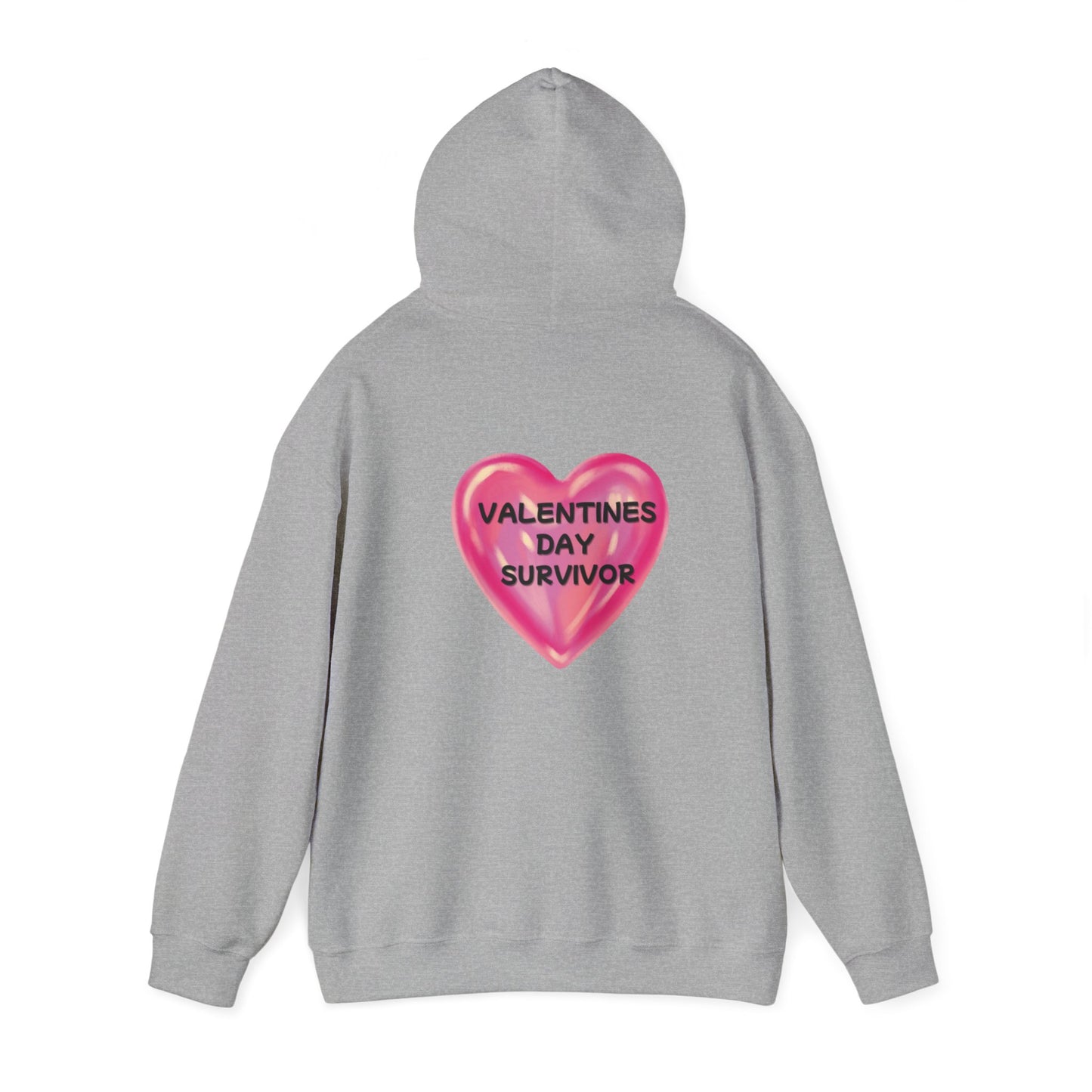 Unisex Heavy Blend™ Hooded Sweatshirt "Valentines Day Survivor"