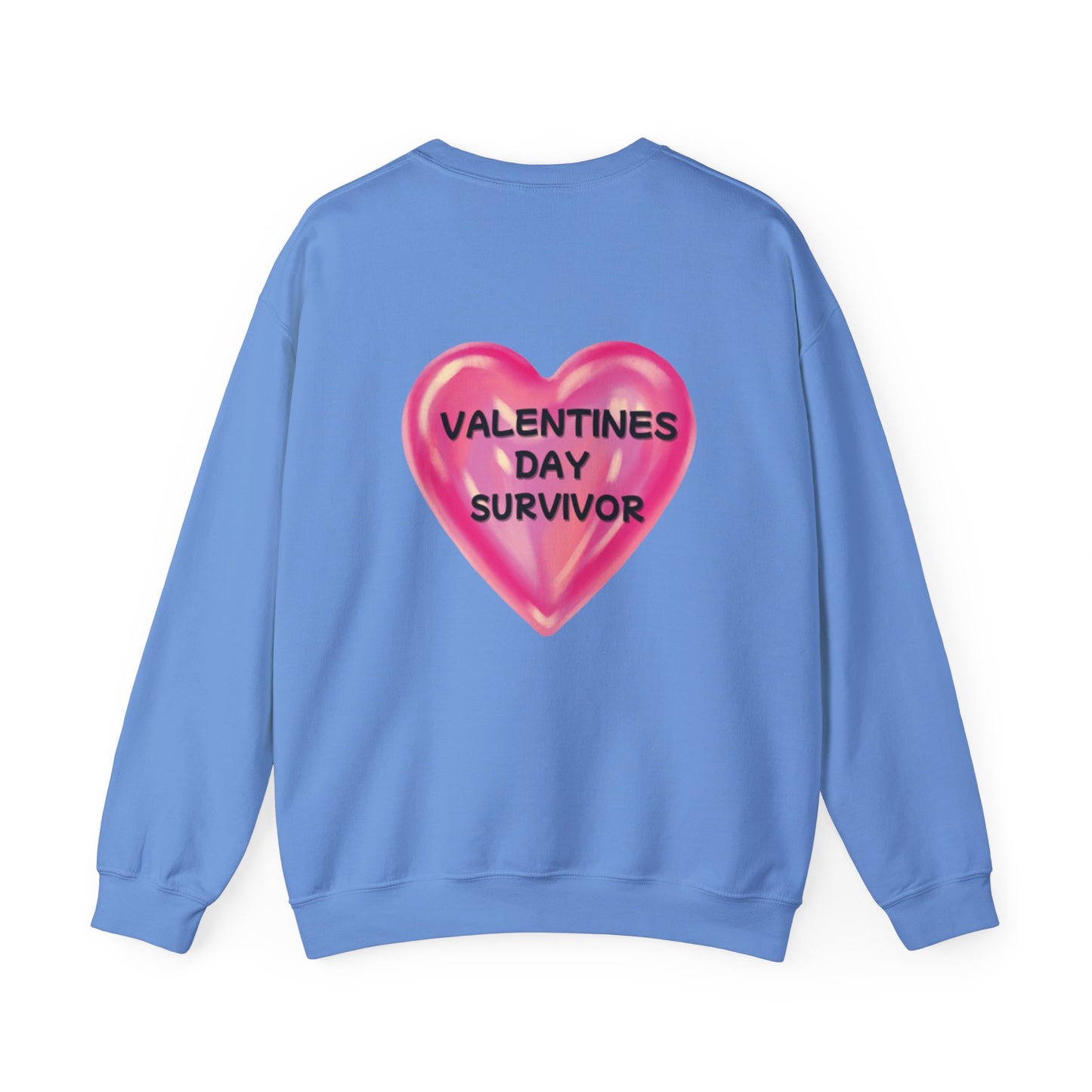 Unisex Heavy Blend™ Crewneck Sweatshirt "Valentines Day Survivor"