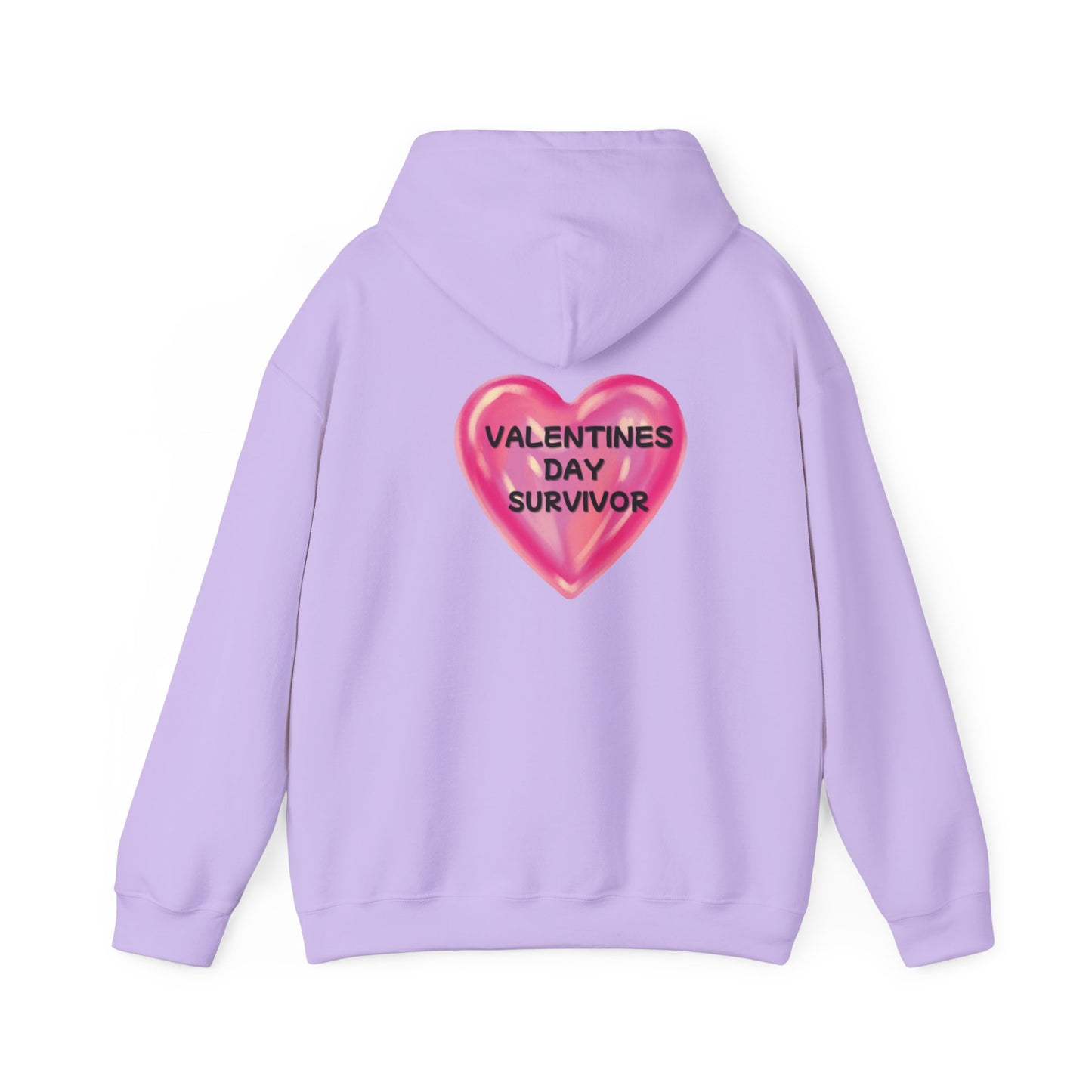 Unisex Heavy Blend™ Hooded Sweatshirt "Valentines Day Survivor"